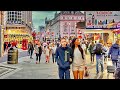 An evening in soho | Strolling bank holiday, West end London Walk 2021 [4k HDR]