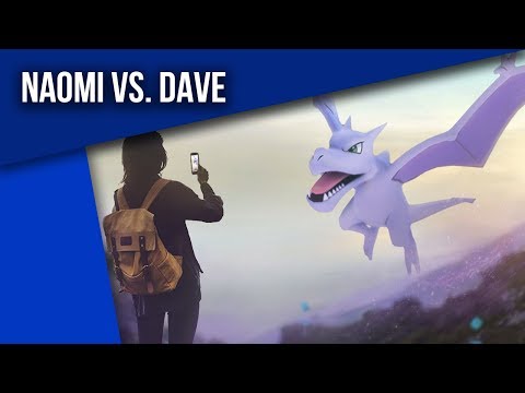Naomi vs. Dave! - Pokémon Go Challange!