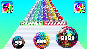 Ball Run 2048 , Pancake Run, Juice Run - Play Tiktok Mobile Games Latest Update Levels VSQRD