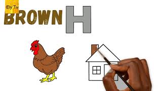 Learn the letter H – Learn English alphabet for kids.