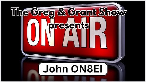 The Greg & Grant radio Show featuring ON8EI amateur ham  radio SDR Apache Labs Anan G2 Thetis