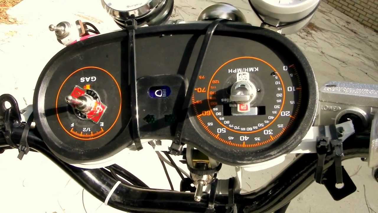 GY6 scooter with oil cooler YouTube