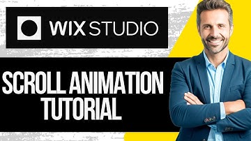 Wix Studio Scroll Animation Tutorial