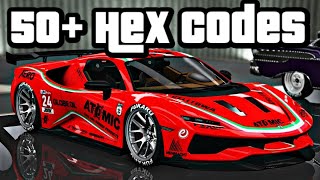 GTA V 50+ Crew Colours (with Hex Codes and Tutorial) *UPDATED*  #GTA5 #CrewColours
