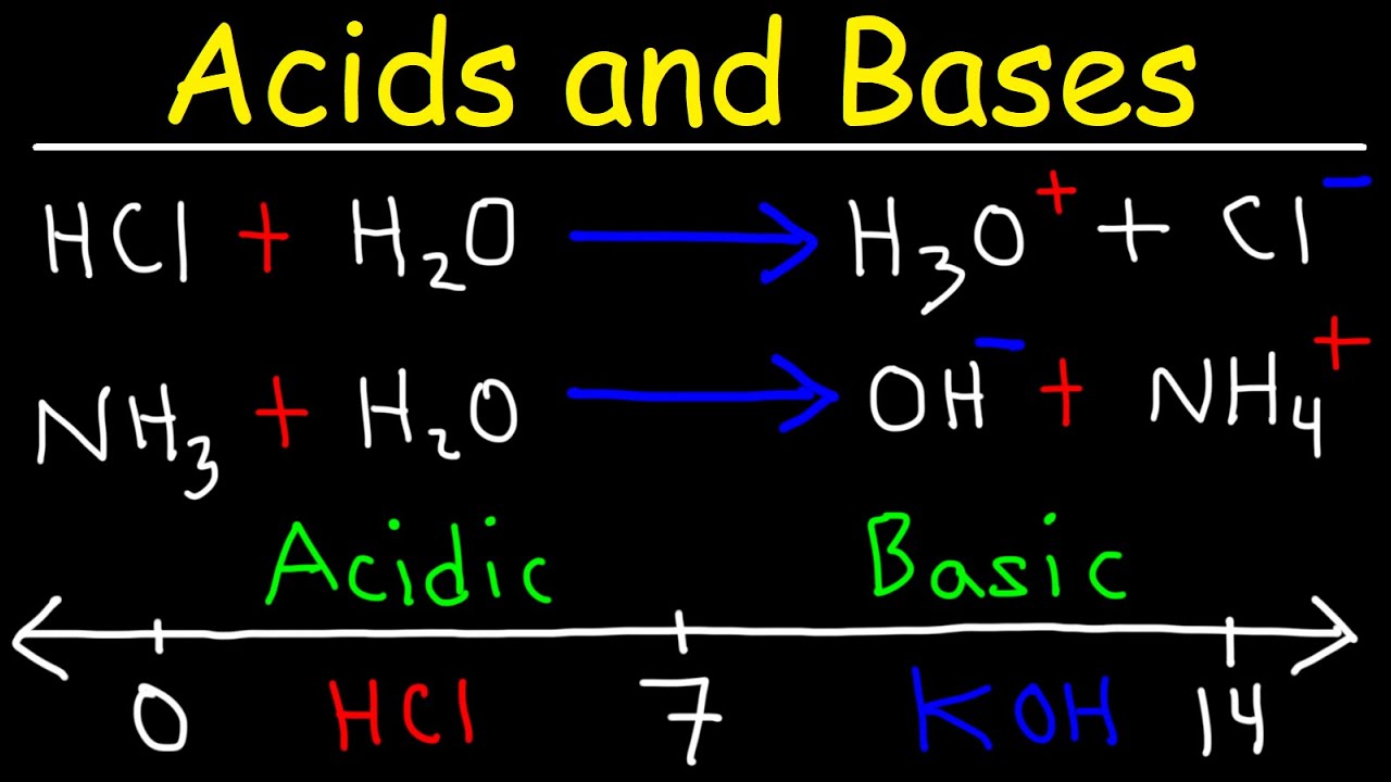 Acides et bases Introduction de base Chimie