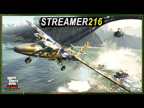 Видео: STREAMER216 - ещё один стелс-самолёт в GTA Online