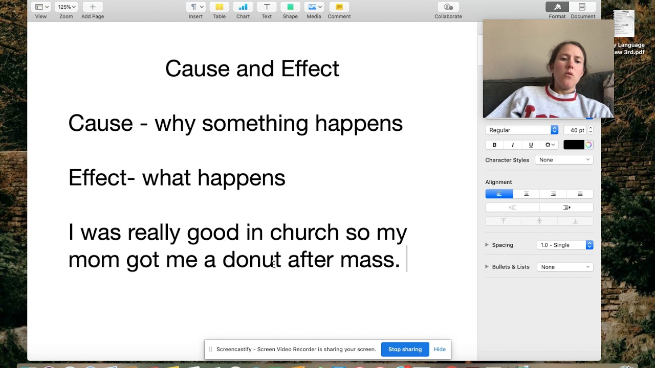 IXL T1: cause and effect - YouTube