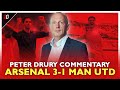 Peter drury commentary  arsenal 31 manchester united