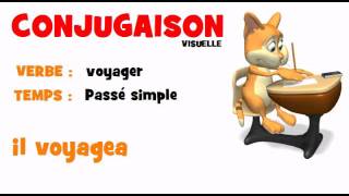 FRENCH VERB = voyager = Passé simple FRENCH VERB = voyager = Passé simple