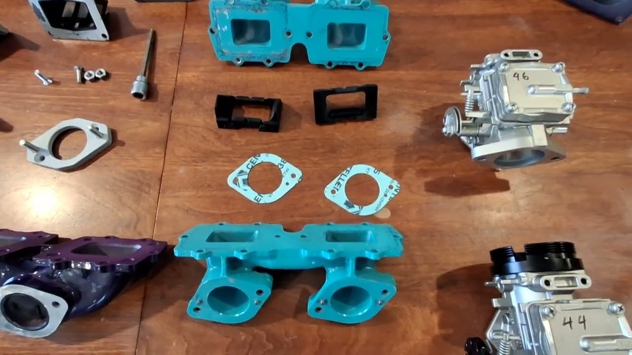 Kawasaki 550 650 750 intake manifold differences and to install
