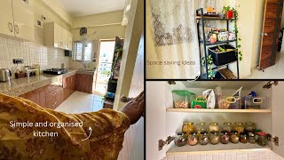 My Minimalist Kitchen Tour Vlog|How to Organize a small kitchen Functionally
