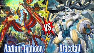Radiant Typhoon vs Dracotail \u0026 DDD vs Dracotail - NEW BANLIST DB Yu-Gi-Oh!