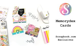 Memorydex Cards for Scrapbook com