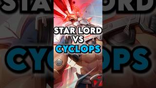 Star Lord vs Cyclops #marvelrivals #starlord #cyclops