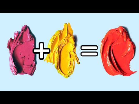 Видео: Как сделать розовый без красного?