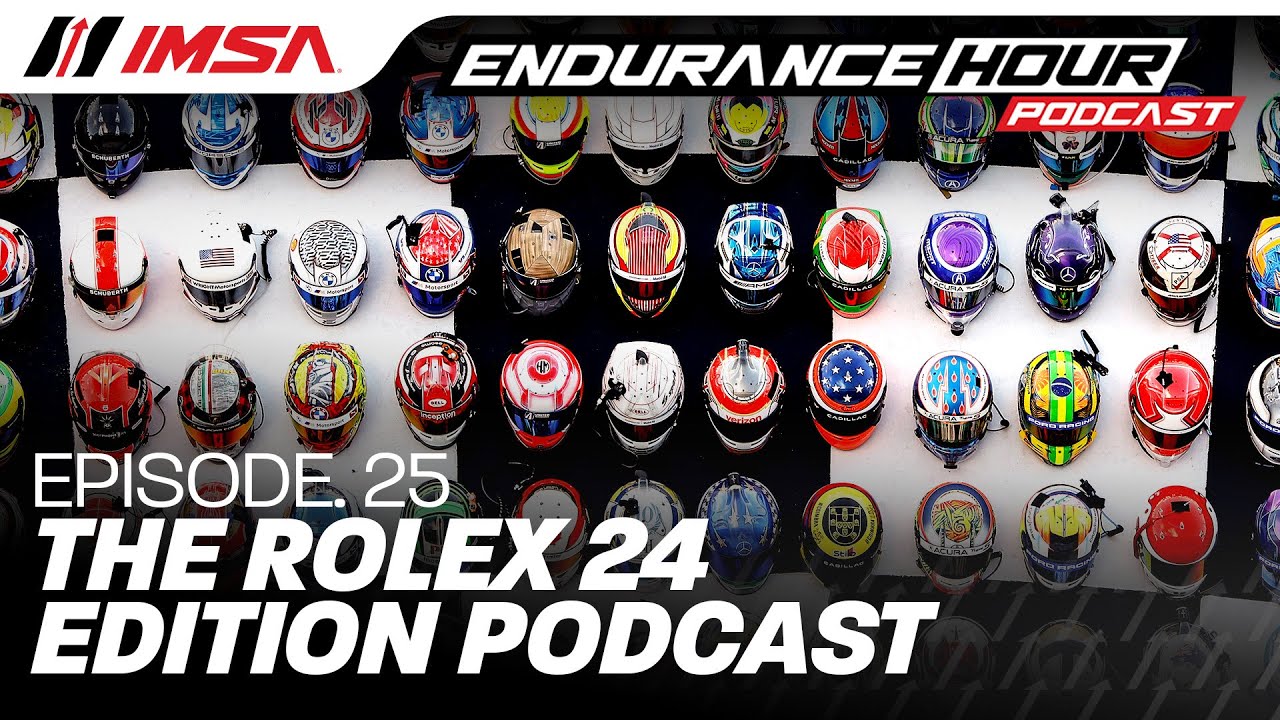 Episode 25: Chatting With All of Your Favorite Drivers at Daytona | IMSA Endurance Hour Podcast