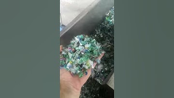 Angelon plastic color sorting machine sorting recycling transparent PET flakes emily@angelon.com.cn