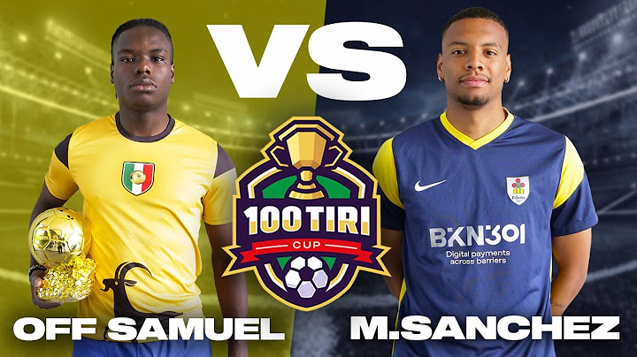 🏆⚽️ 100 TIRI CUP | OTTAVI DI FINALE: OFF SAMUEL VS MOSE SANCHEZ