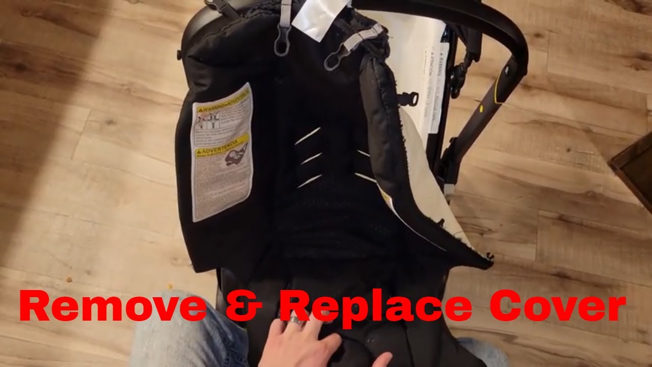 Doona Max Car Seat - How To Remove And Wash And Replace Carseat Cover