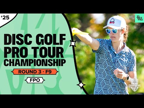 2025 DGPT Championship | FPO R3F9 | Saarinen, Handley, Gannon