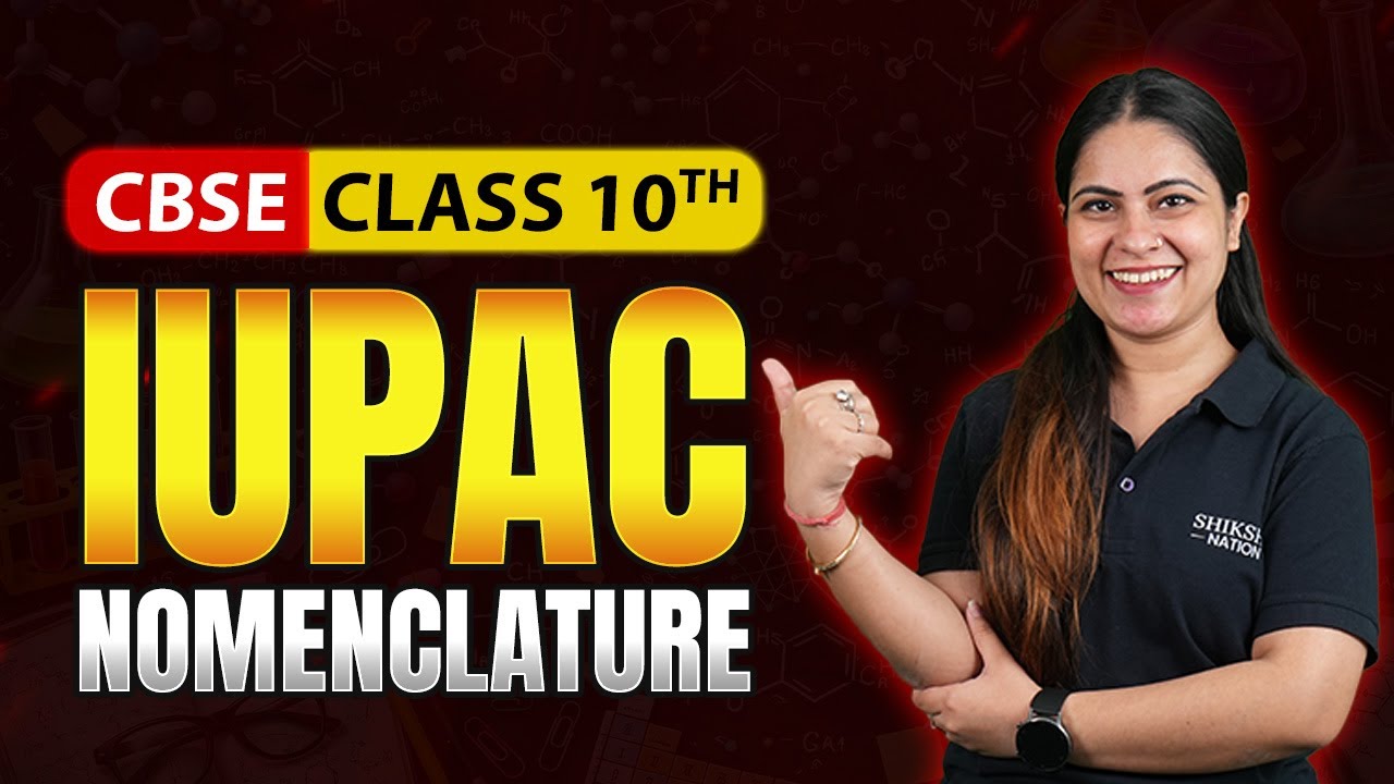 🧪IUPAC Nomenclature in 20 Mins! Class 10 Carbon & its Compounds | NCERT Simplified by Pragati Ma'am🔥