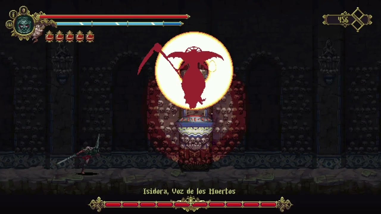 Hardest boss in Blasphemous - Isidora voice of the dead, no damage