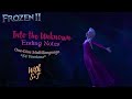 Frozen II Into The Unknown Ending Notes One Line Multilanguage W S T