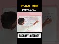 IIT JAM PYQ 2015 Solution | Dip &amp; Strike | @aacharyageology