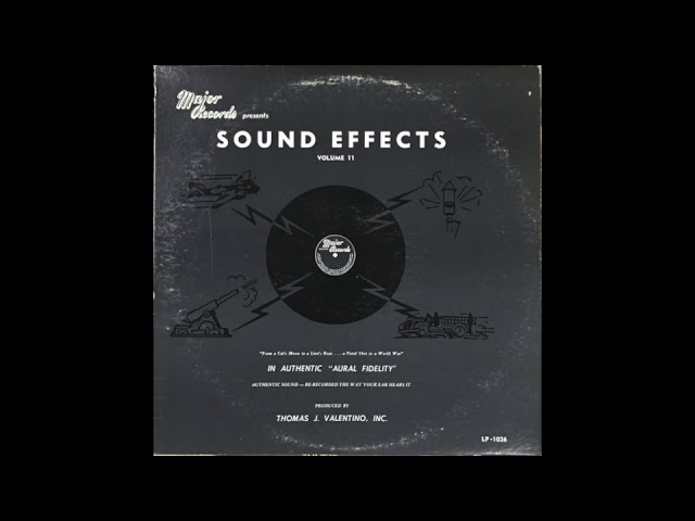 Major Records/Valentino Sound Effects Volume 11 (Side 1) - YouTube