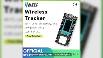 Heltec ESP32 LoRa Meshtastic Asset Tracker SX1262 Wi-Fi Bluetooth GPS Tracker for Vehicle Bike Kids