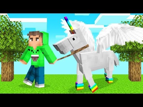 we-made-unicorns-our-pets-in-minecraft!-(funny)