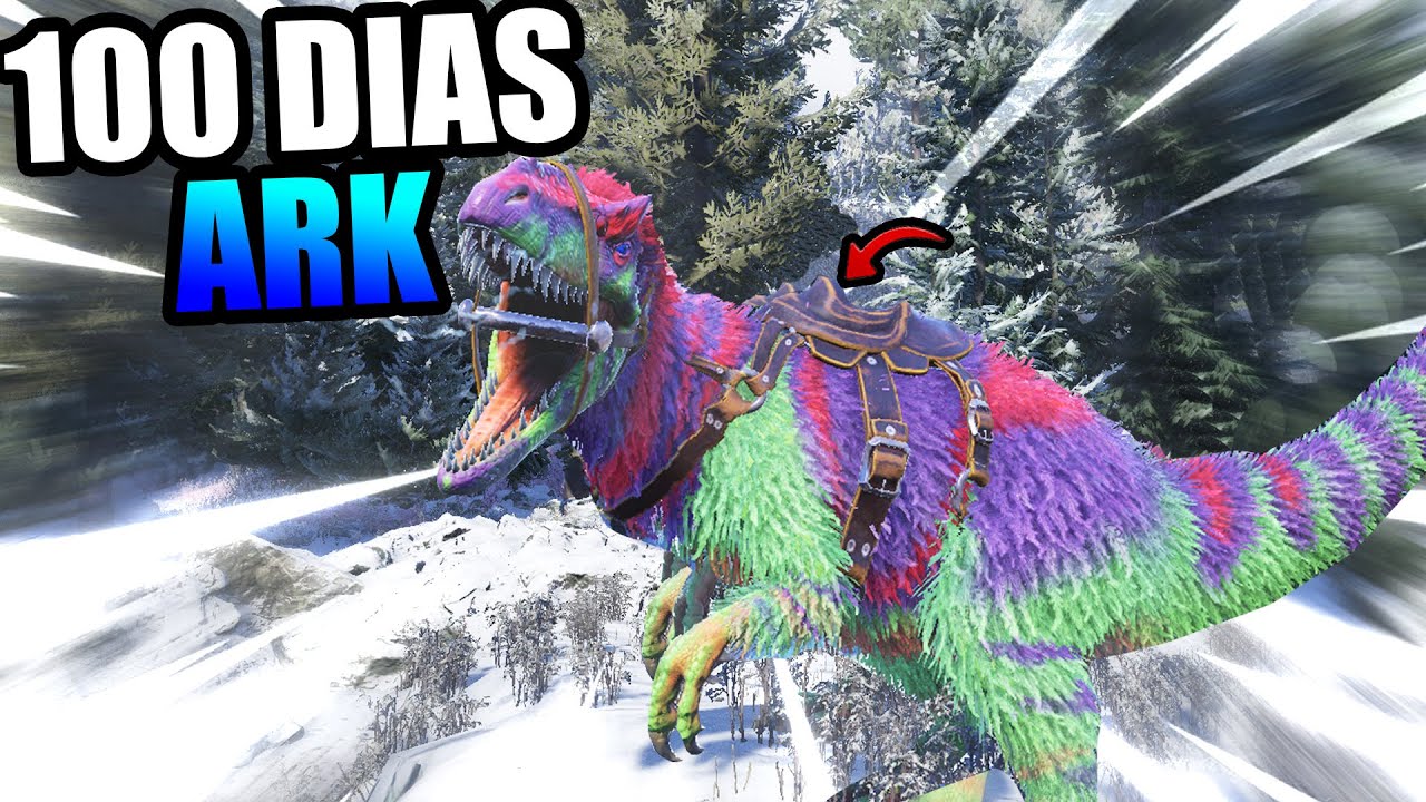 SOBREVIVIENDO 100 DIAS EN ARK | DOS TAMEOS MUY NECESARIOS | GENESIS 1 ...