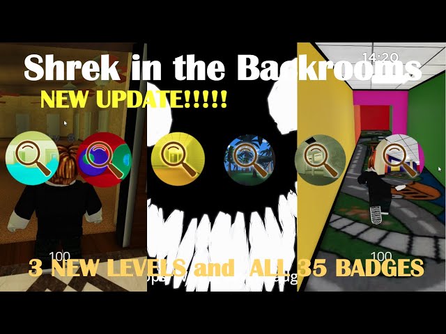 Roblox Shrek In The Backrooms New Level 12 The Musky Crab Entity Jumpscare  Scene New Update 