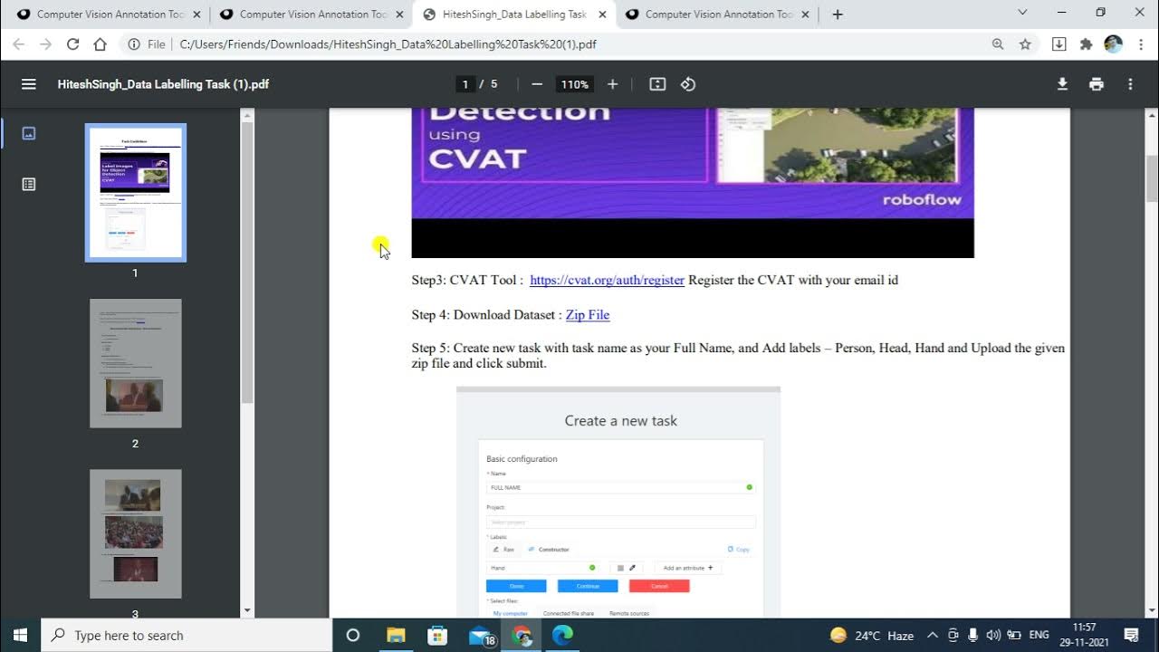 CVAT Image Annotation Tool In Hindi | Image Recognition | Data ...
