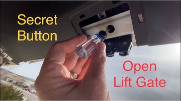 Lift Gate won’t open: How to manually open the lift gate Yukon, Tahoe, Suburban, Escalade, GM, Chevy
