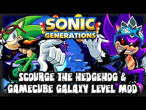 Sonic Generations PC - Gamecube Galaxy Level Mod w/Scourge the Hedgehog - Y...