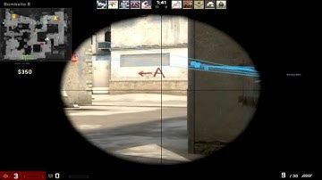 CS:GO My First Smoke Kill!