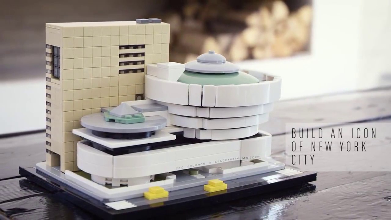 LEGO Architecture R. Guggenheim Museum (21035) Official Teaser Video - YouTube