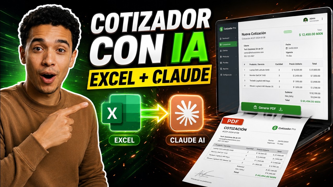 Cotizador en Excel con IA