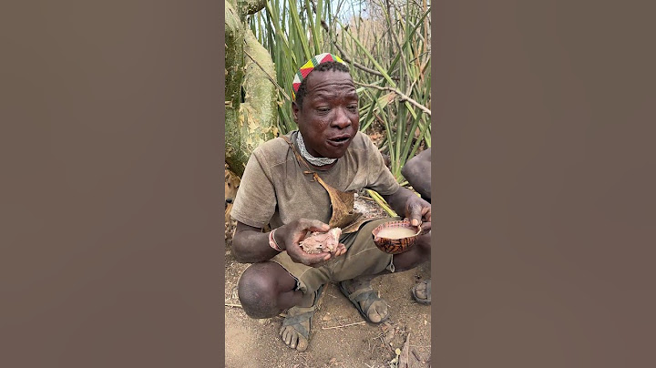 Hadzabe tribe bushmen tell us about their simple and happy ancient ways of living in the nature