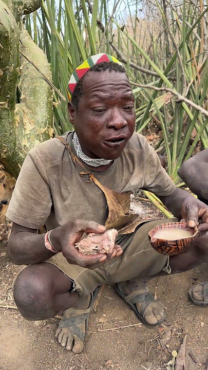 Hadzabe tribe bushmen tell us about their simple and happy ancient ways of living in the nature