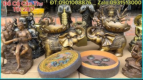 Phật chuẩn đề _ Tượng đồng xưa _ Tượng Châu Âu. Tối 28/7 #đồcổcầnthơ #đồcổ