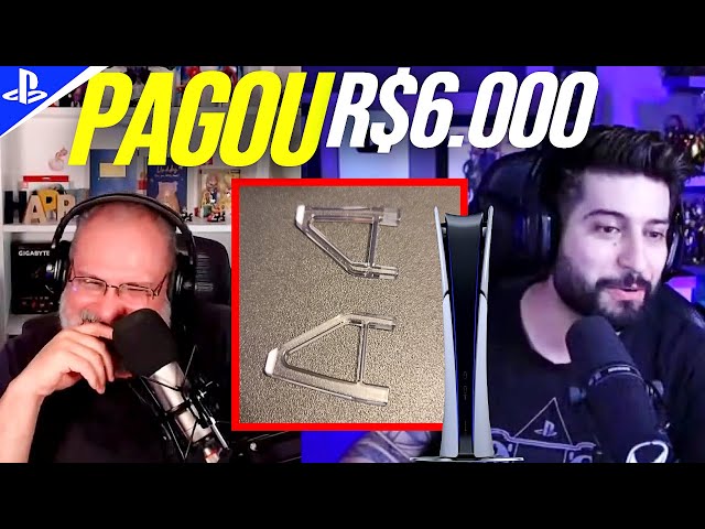 🔴[PS5 SLIM] QUANTO VAI CUSTAR NO BRASIL? PS5 SLIM NO BRASIL VAI CUSTAR EM  TORNO DE 7 MIL REAIS. 