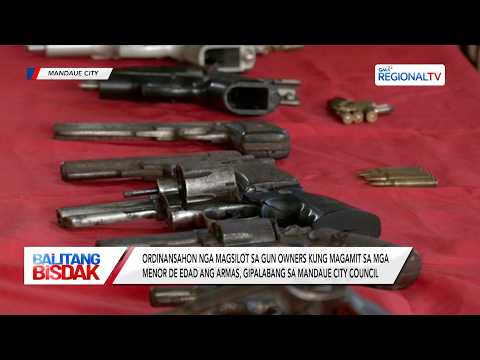 Gun Owners, Masilutan kung Makagamit sa ilang pusil ang mga Menor De Edad | Balitang Bisdak