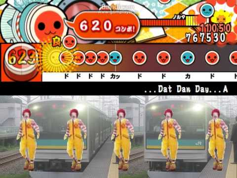 太鼓さん次郎　...Dat Dan Day...A　創作譜面