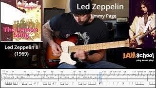 Led Zeppelin The Lemon Song Guitar Solo With TAB