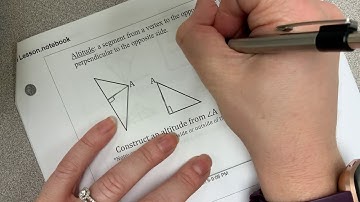 5.3 Notes Special Segments in Triangles