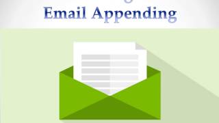 Working Of Email Appending - Email Append Services