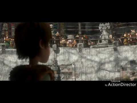 How To Train Your Dragon Movie Scene The Death Ring In Hindi