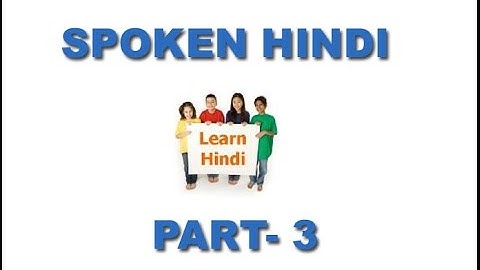 Free Spoken Hindi Through Telugu Part 3 [www.timecomputers.in]